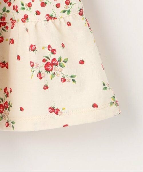 sense of wonder / センス オブ ワンダー ミニ丈・ひざ丈ワンピース | 【オーガニック】野イチゴティアードワンピース【日本製】 | 詳細5