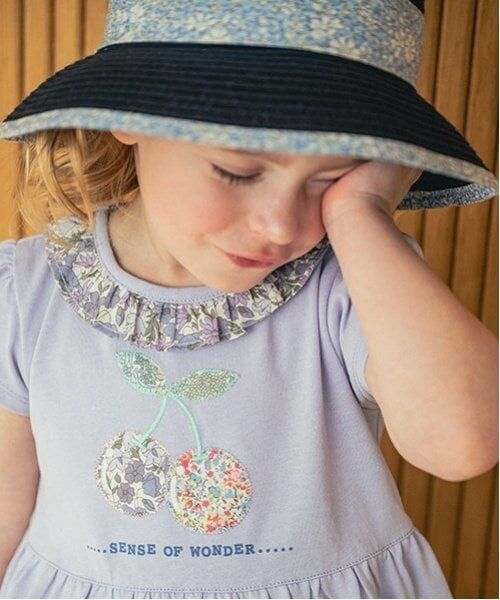 sense of wonder / センス オブ ワンダー ミニ丈・ひざ丈ワンピース | リバティチェリーワンピース | 詳細12