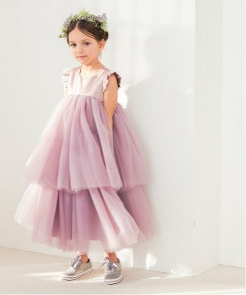 sense of wonder / センス オブ ワンダー ドレス | ボリュームチュールドレス（ピンク）
