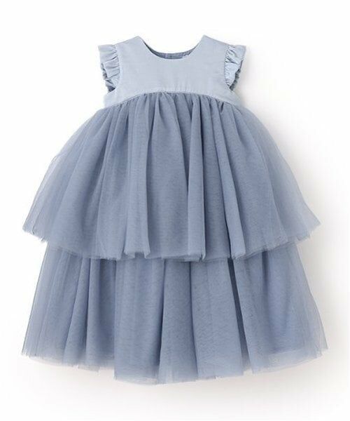 sense of wonder / センス オブ ワンダー ドレス | ボリュームチュールドレス（グレー）