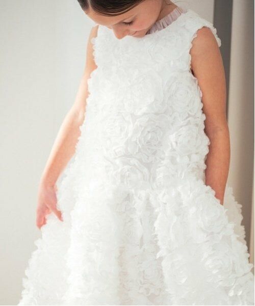 sense of wonder / センス オブ ワンダー ドレス | フラワーテープフリルドレス | 詳細12