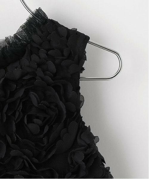 sense of wonder / センス オブ ワンダー ドレス | フラワーテープフリルドレス | 詳細5