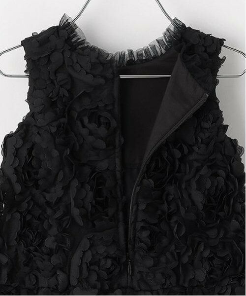 sense of wonder / センス オブ ワンダー ドレス | フラワーテープフリルドレス | 詳細8