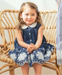 sense of wonder / センス オブ ワンダー ミニ丈・ひざ丈ワンピース | 裾レースティアードワンピース