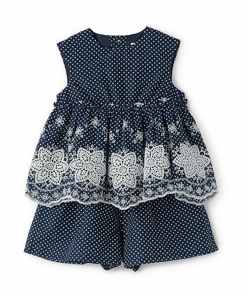 sense of wonder / センス オブ ワンダー その他トップス | 裾レースセットアップ（ドット）