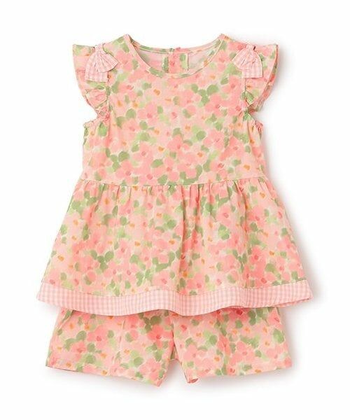 sense of wonder / センス オブ ワンダー Tシャツ | フラワープリントセットアップ（ピンク）