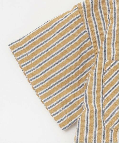 sense of wonder / センス オブ ワンダー シャツ・ブラウス | ストライプ半袖シャツセットアップ | 詳細6