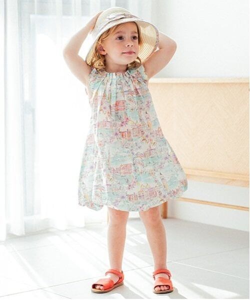 sense of wonder / センス オブ ワンダー ミニ丈・ひざ丈ワンピース | ヴェネツィアバルーンワンピース【日本製】 | 詳細11