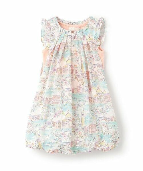 sense of wonder / センス オブ ワンダー ミニ丈・ひざ丈ワンピース | ヴェネツィアバルーンワンピース【日本製】（ミント）