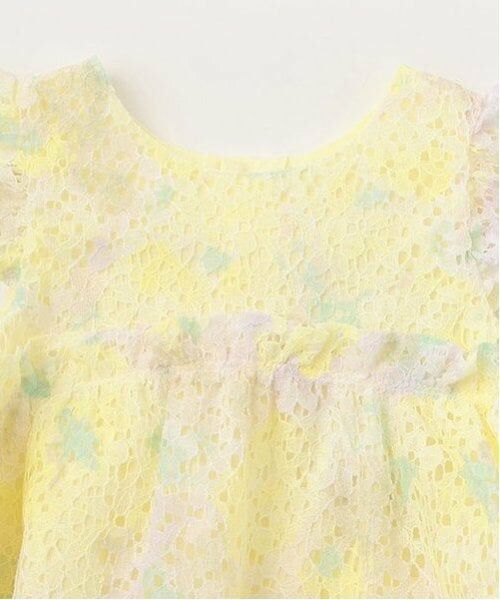 sense of wonder / センス オブ ワンダー ミニ丈・ひざ丈ワンピース | フラワーレースワンピース【日本製】 | 詳細3