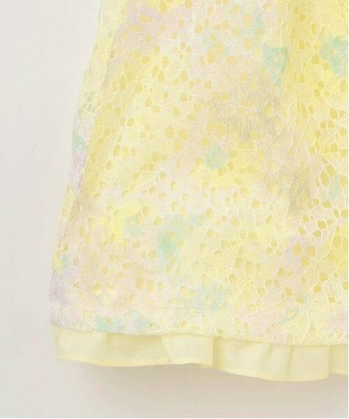 sense of wonder / センス オブ ワンダー ミニ丈・ひざ丈ワンピース | フラワーレースワンピース【日本製】 | 詳細5