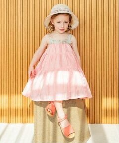 sense of wonder / センス オブ ワンダー ミニ丈・ひざ丈ワンピース | リバティヨークティアードワンピース