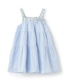 sense of wonder / センス オブ ワンダー ミニ丈・ひざ丈ワンピース | リバティヨークティアードワンピース