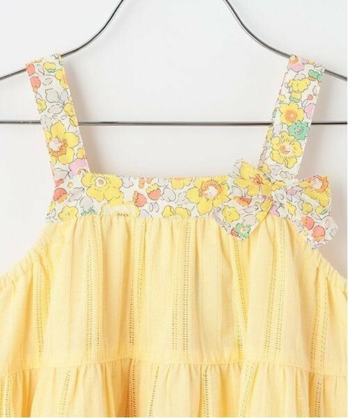 sense of wonder / センス オブ ワンダー ミニ丈・ひざ丈ワンピース | リバティヨークティアードワンピース | 詳細3