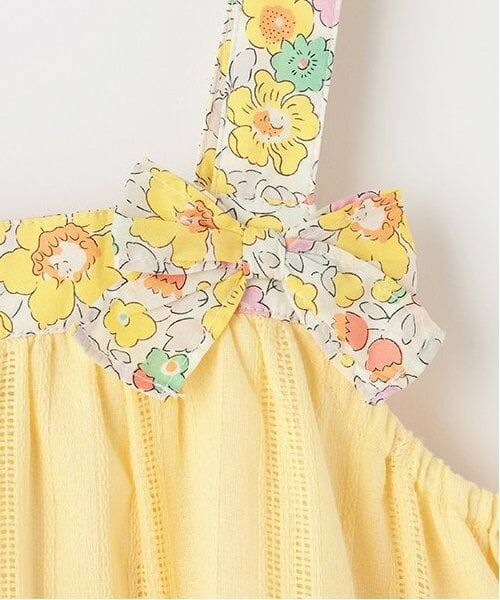 sense of wonder / センス オブ ワンダー ミニ丈・ひざ丈ワンピース | リバティヨークティアードワンピース | 詳細5