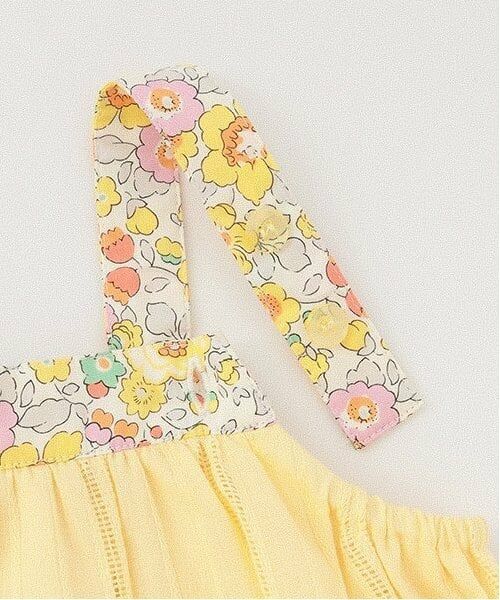 sense of wonder / センス オブ ワンダー ミニ丈・ひざ丈ワンピース | リバティヨークティアードワンピース | 詳細6