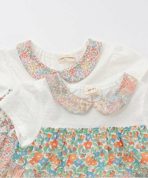 sense of wonder / センス オブ ワンダー ミニ丈・ひざ丈ワンピース | リバティパッチワークワンピース【日本製】 | 詳細3