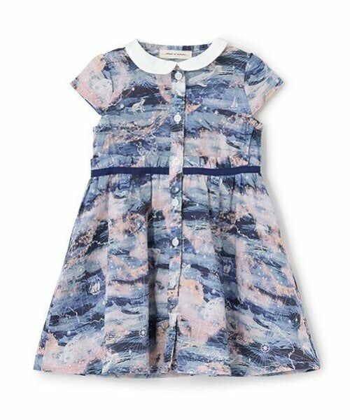 sense of wonder / センス オブ ワンダー ミニ丈・ひざ丈ワンピース | オーロラ・スカイワンピース【日本製】 | 詳細1