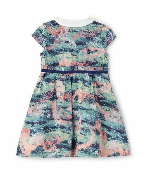 sense of wonder / センス オブ ワンダー ミニ丈・ひざ丈ワンピース | オーロラ・スカイワンピース【日本製】 | 詳細2