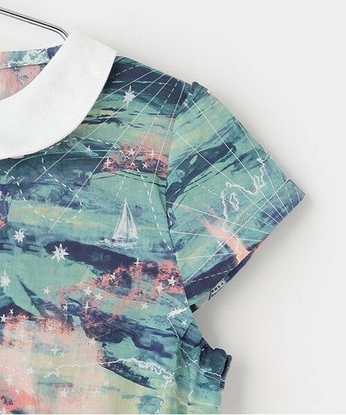 sense of wonder / センス オブ ワンダー ミニ丈・ひざ丈ワンピース | オーロラ・スカイワンピース【日本製】 | 詳細4