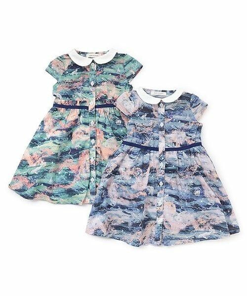 sense of wonder / センス オブ ワンダー ミニ丈・ひざ丈ワンピース | オーロラ・スカイワンピース【日本製】 | 詳細8