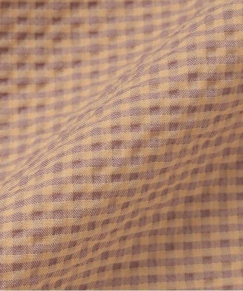 sense of wonder / センス オブ ワンダー ミニ丈・ひざ丈ワンピース | サッカーギンガムチェックサンドレス【日本製】 | 詳細6