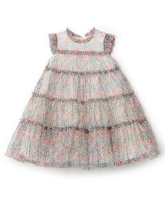 sense of wonder / センス オブ ワンダー ミニ丈・ひざ丈ワンピース | リバティプリントチュールドレス