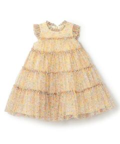 sense of wonder / センス オブ ワンダー ミニ丈・ひざ丈ワンピース | リバティプリントチュールドレス