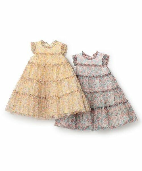 sense of wonder / センス オブ ワンダー ミニ丈・ひざ丈ワンピース | リバティプリントチュールドレス | 詳細10