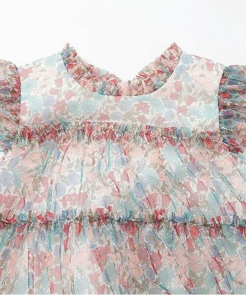 sense of wonder / センス オブ ワンダー ミニ丈・ひざ丈ワンピース | リバティプリントチュールドレス | 詳細2