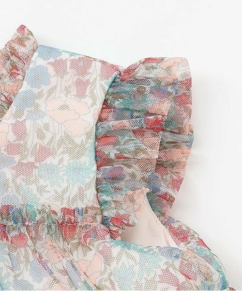 sense of wonder / センス オブ ワンダー ミニ丈・ひざ丈ワンピース | リバティプリントチュールドレス | 詳細3