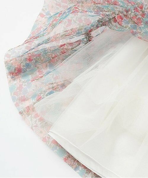 sense of wonder / センス オブ ワンダー ミニ丈・ひざ丈ワンピース | リバティプリントチュールドレス | 詳細5