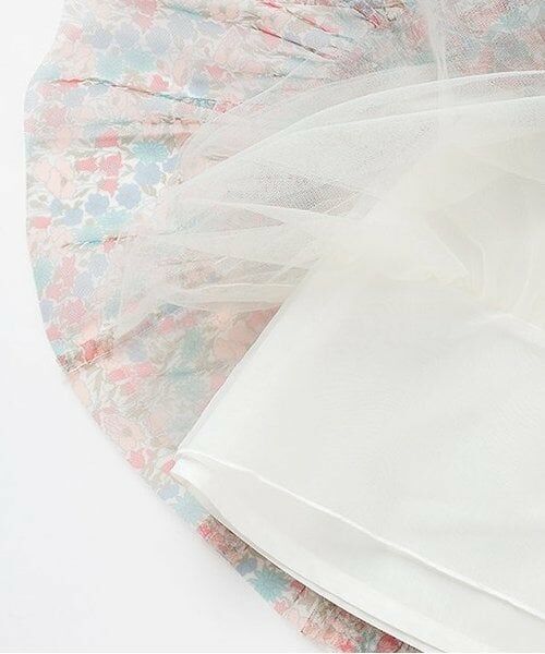 sense of wonder / センス オブ ワンダー ミニ丈・ひざ丈ワンピース | リバティプリントチュールドレス | 詳細6