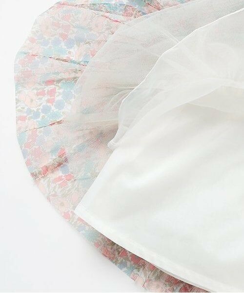 sense of wonder / センス オブ ワンダー ミニ丈・ひざ丈ワンピース | リバティプリントチュールドレス | 詳細7