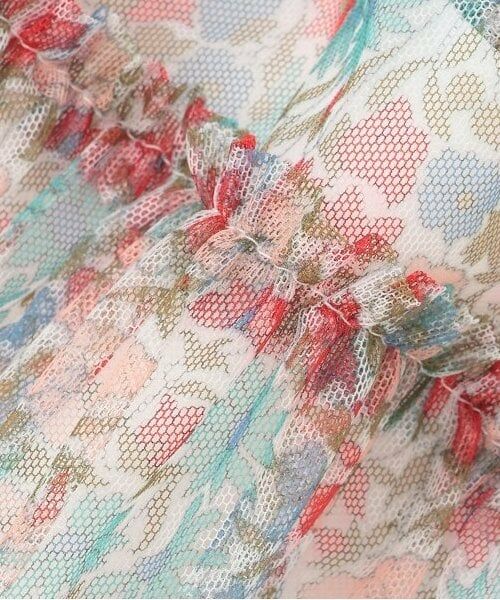 sense of wonder / センス オブ ワンダー ミニ丈・ひざ丈ワンピース | リバティプリントチュールドレス | 詳細9