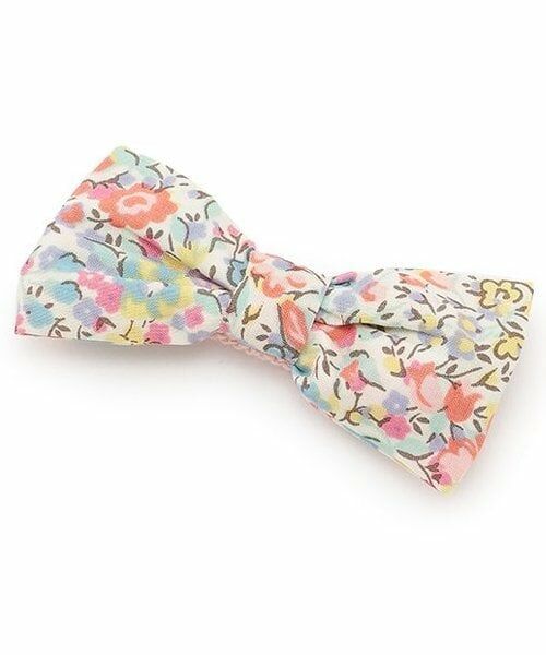 sense of wonder / センス オブ ワンダー ヘアピン | リバティリボンヘアクリップ【日本製】（コーラル）