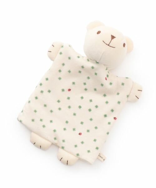 sense of wonder / センス オブ ワンダー おもちゃ・トイカメラ | ☆クローバーミニクマパペット【オーガニック】【日本製】（ECRU(キナリ)）