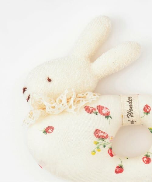 sense of wonder / センス オブ ワンダー おもちゃ・トイカメラ | ☆BASICウサギリングラトル【オーガニック】【日本製】 | 詳細2