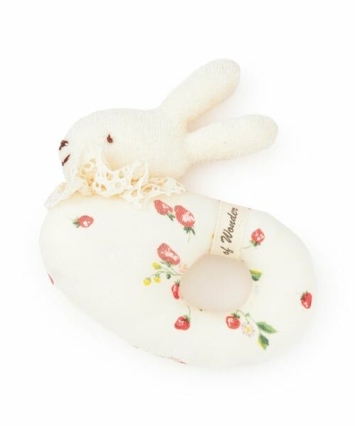 sense of wonder / センス オブ ワンダー おもちゃ・トイカメラ | ☆BASICウサギリングラトル【オーガニック】【日本製】（ECRU(キナリ)）