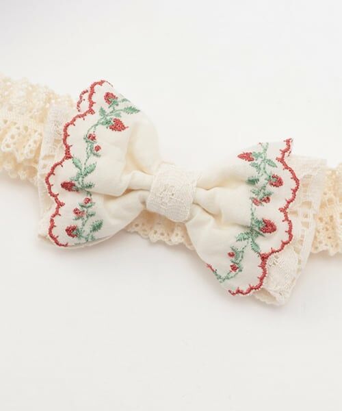 sense of wonder / センス オブ ワンダー カチューシャ・カチューム・その他 | 【オーガニック】野イチゴリボンヘアバンド | 詳細2