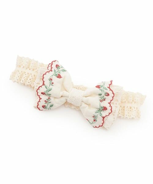 sense of wonder / センス オブ ワンダー カチューシャ・カチューム・その他 | 【オーガニック】野イチゴリボンヘアバンド | 詳細5