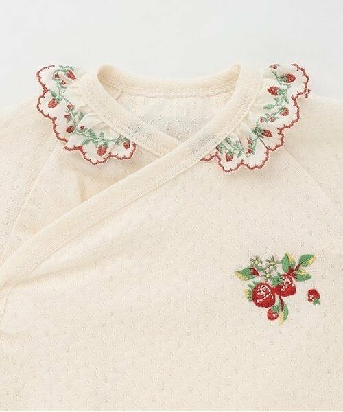 sense of wonder / センス オブ ワンダー ロンパース | 【オーガニック】野イチゴシシュウNEWBORNウェア【日本製】 | 詳細2