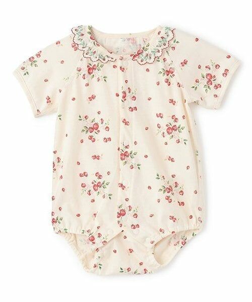 sense of wonder / センス オブ ワンダー 肌着 | 【オーガニック】野イチゴボディスーツ【日本製】（ECRU(キナリ)）