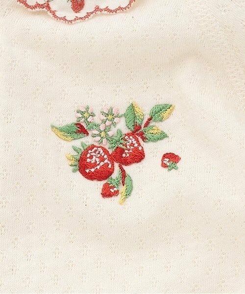 sense of wonder / センス オブ ワンダー 肌着 | 野イチゴシシュウボディスーツ【日本製】 | 詳細3