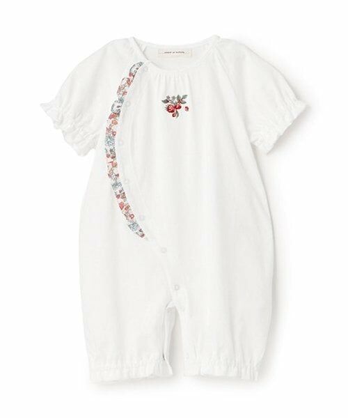 sense of wonder / センス オブ ワンダー ロンパース | 【オーガニック】野イチゴシシュウ半袖2WAYオール【日本製】 | 詳細2