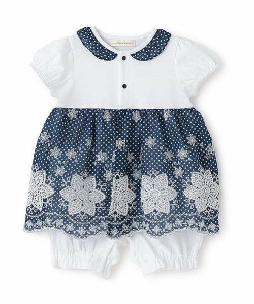 sense of wonder / センス オブ ワンダー ロンパース | 裾レースショートオール | 詳細1