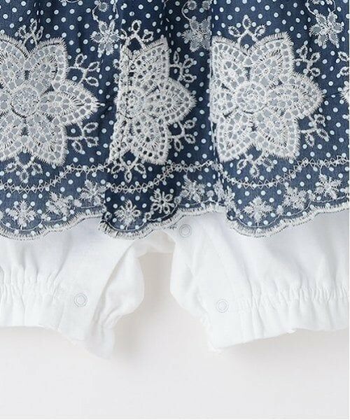 sense of wonder / センス オブ ワンダー ロンパース | 裾レースショートオール | 詳細5