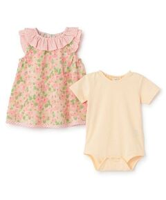 sense of wonder / センス オブ ワンダー ベビー・キッズウエア | フラワープリントボディスーツセット