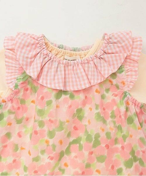 sense of wonder / センス オブ ワンダー ベビー・キッズウエア | フラワープリントボディスーツセット | 詳細2