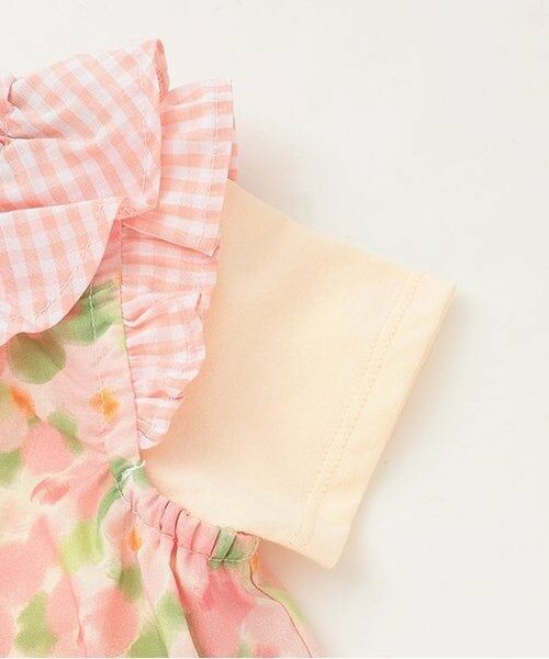 sense of wonder / センス オブ ワンダー ベビー・キッズウエア | フラワープリントボディスーツセット | 詳細3